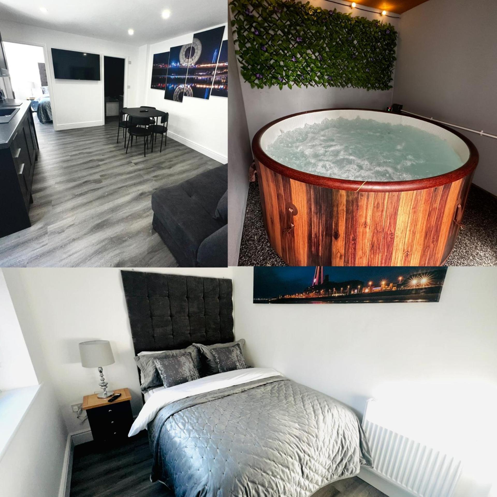 New Osborne Luxury Hottub And Jacuzzi Suites Blackpool Zimmer foto
