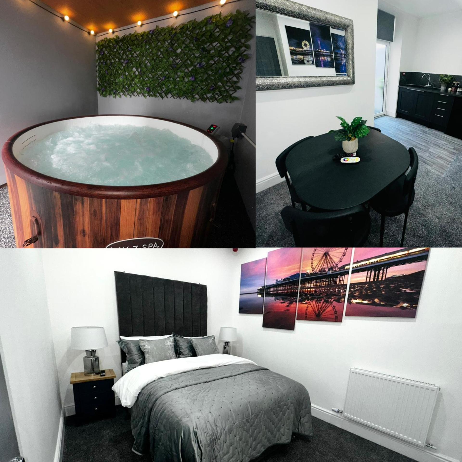 New Osborne Luxury Hottub And Jacuzzi Suites Blackpool Zimmer foto